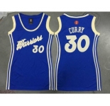 women nba golden state warriors #30 curry blue[2015 Christmas edition]