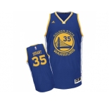 Youth Adidas Golden State Warriors #35 Kevin Durant Swingman Royal Blue Road NBA Jersey