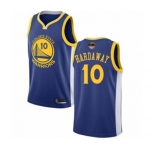 Youth Golden State Warriors #10 Tim Hardaway Swingman Royal Blue 2019 Basketball Finals Bound Basketball Jersey - Icon Edition