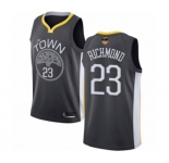 Youth Golden State Warriors #23 Mitch Richmond Swingman Black 2019 Basketball Finals Bound Basketball Jersey - Statement Edition