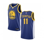 Youth Nike Golden State Warriors #11 Klay Thompson Swingman Royal Blue Road NBA Jersey - Icon Edition