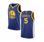 Youth Nike Golden State Warriors #5 Kevon Looney Swingman Royal Blue Road NBA Jersey - Icon Edition