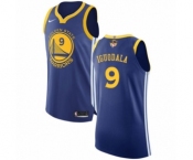 Youth Nike Golden State Warriors #9 Andre Iguodala Authentic Royal Blue Road 2018 NBA Finals Bound NBA Jersey - Icon Edition