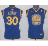 youth nba golden state warriors #30 curry blue[revolution 30 swingman]