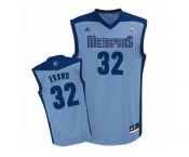 Men Adidas Memphis Grizzlies #32 Tyreke Evans Swingman Light Blue Alternate NBA Jersey