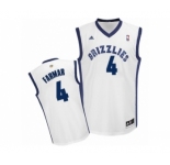 Men's Adidas Memphis Grizzlies #4 Jordan Farmar Swingman White Home NBA Jersey