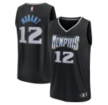 Men's Fanatics Branded Ja Morant Black Memphis Grizzlies 2022-23 Fastbreak City Edition Jersey