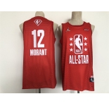 Men's Jordan Memphis Grizzlies #12 Ja Morant Red 2022 NBA All-Star Swingman Basketball Jersey