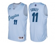 Men's Memphis Grizzlies #11 Mike Conley Light Blue 2016 Christmas Day NBA Swingman Jersey