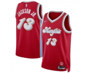 Men's Memphis Grizzlies #13 Jaren Jackson Jr. Red 2024-25 City Edition Stitched Basketball Jersey