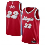 Men's Memphis Grizzlies #22 Desmond Bane Red 2024-25 City Edition Stitched Basketball Jersey