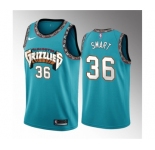 Men's Memphis Grizzlies #36 Marcus Smart Teal 2023 Draft Classic Edition Stitched Basketball Jersey