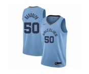 Men's Memphis Grizzlies #50 Zach Randolph Authentic Blue Finished Basketball Jersey Statement Edition