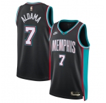 Men's Memphis Grizzlies #7 Santi Aldama Black 2025 Classic Edition Stitched Basketball Jersey