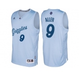 Men's Memphis Grizzlies #9 Tony Allen Light Blue 2016 Christmas Day NBA Swingman Jersey
