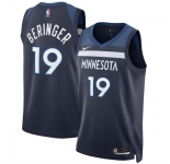 Men's Minnesota Timberwolves #19 Joan Beringer Navy 2025 Draft Icon Edition navy Stitched Jersey
