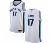 Men's Nike Memphis Grizzlies #17 Garrett Temple Authentic White NBA Jersey - Association Edition