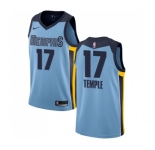Men's Nike Memphis Grizzlies #17 Garrett Temple Swingman Light Blue NBA Jersey Statement Edition