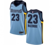 Men's Nike Memphis Grizzlies #23 Ben McLemore Swingman Light Blue NBA Jersey Statement Edition