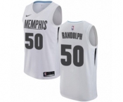 Men's Nike Memphis Grizzlies #50 Zach Randolph Authentic White NBA Jersey - City Edition