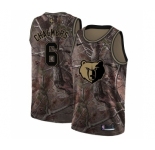 Men's Nike Memphis Grizzlies #6 Mario Chalmers Swingman Camo Realtree Collection NBA Jersey