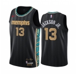 Nike Grizzlies #13 Jaren Jackson Jr. Black NBA Swingman 2020-21 City Edition Jersey