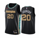 Nike Grizzlies #20 Josh Jackson Black NBA Swingman 2020-21 City Edition Jersey