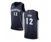 Nike Memphis Grizzlies #12 Tyreke Evans Navy Blue NBA Swingman Icon Edition Jersey