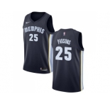 Nike Memphis Grizzlies #25 Chandler Parsons Navy Blue NBA Swingman Icon Edition Jersey