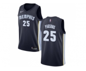 Nike Memphis Grizzlies #25 Chandler Parsons Navy Blue NBA Swingman Icon Edition Jersey