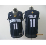 nba memphis grizzlies #11 conleyl blue[2011 swingman revolution 30]