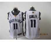 nba memphis grizzlies #11 conleyl white[2011 swingman revolution 30]