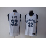 nba memphis grizzlies #32 mayo white(fans edition)