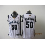 nba memphis grizzlies #50 randolph white[2011 swingman revolution 30]