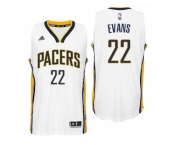 Indiana Pacers #22 Jeremy Evans 2016 Home White New Swingman Jersey