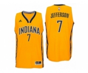 Indiana Pacers #7 Al Jefferson 2016 Alternate Gold New Swingman Jersey