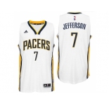 Indiana Pacers #7 Al Jefferson 2016 Home White New Swingman Jersey