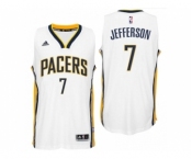 Indiana Pacers #7 Al Jefferson 2016 Home White New Swingman Jersey