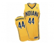 Men Adidas Indiana Pacers #44 Bojan Bogdanovic Authentic Gold Alternate NBA Jersey
