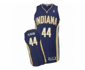 Men's Adidas Indiana Pacers #44 Jeff Teague Authentic Navy Blue Road NBA Jersey