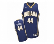 Men's Adidas Indiana Pacers #44 Jeff Teague Swingman Navy Blue Road NBA Jersey