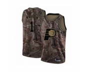 Men's Indiana Pacers #1 T.J. Warren Swingman Camo Realtree Collection Basketball Jersey