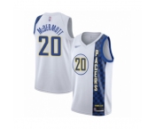 Men's Indiana Pacers #20 Doug McDermott Swingman White Basketball Jersey 2019-20 City Edition