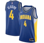 Men's Indiana Pacers #4 Victor Oladipo Nike Blue 2020-21 Swingman Player Jersey
