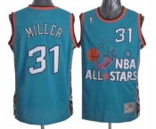 Men's Mitchell and Ness Indiana Pacers #31 Reggie Miller Swingman Light Blue 1996 All Star Throwback NBA Jersey