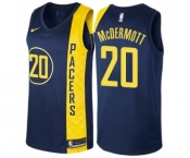 Men's Nike Indiana Pacers #20 Doug McDermott Swingman Navy Blue NBA Jersey - City Edition