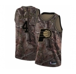 Men's Nike Indiana Pacers #4 Victor Oladipo Swingman Camo Realtree Collection NBA Jersey