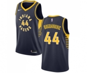 Men's Nike Indiana Pacers #44 Bojan Bogdanovic Swingman Navy Blue Road NBA Jersey - Icon Edition
