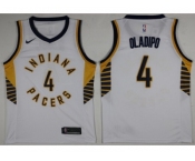 Nike Indiana Pacers #4 Victor Oladipo White NBA Swingman Association Edition Jersey
