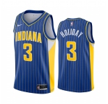 Nike Pacers #3 Aaron Holiday Blue NBA Swingman 2020-21 City Edition Jersey